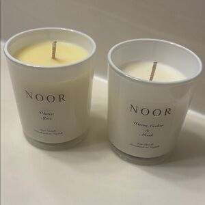 Scented Candle Duo - Warm Cedar & Winter Spice